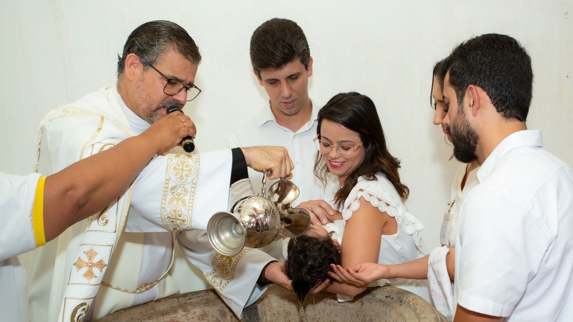Batizado — momento principal